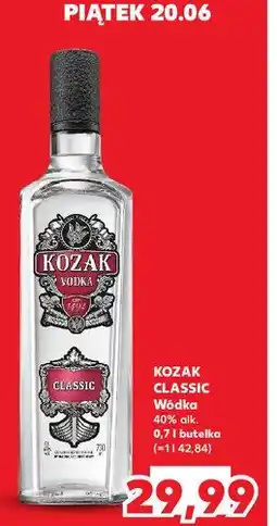 Kaufland Wódka Kozak Classic oferta