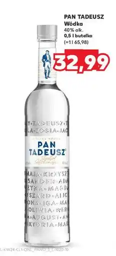Kaufland Wódka Pan Tadeusz oferta