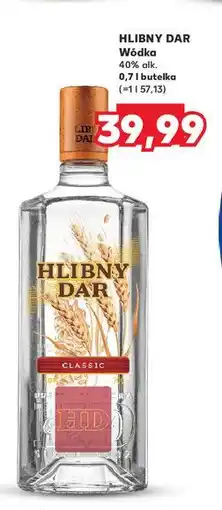 Kaufland Wódka Hlibny Dar Classic oferta