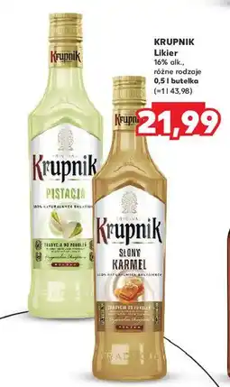 Kaufland Likier Krupnik Słony Karmel oferta
