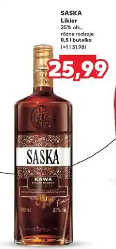 Kaufland Wódka Saska Kawa Z Nutą Brandy oferta