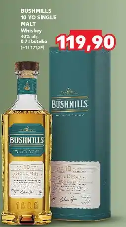 Kaufland Whiskey karton Bushmills Single Malt 10 Yo oferta