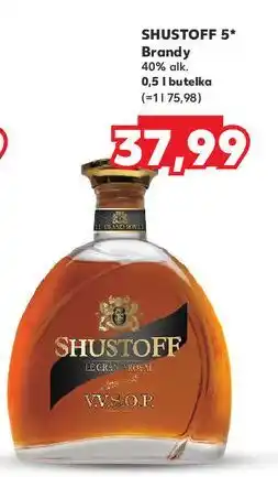 Kaufland Brandy Shustoff V.v.s.o.p oferta