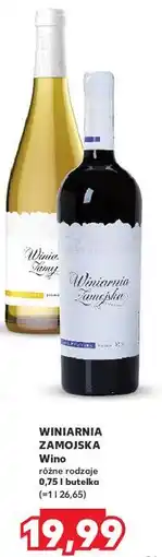 Kaufland Wino Winiarnia Zamojska Czarna Porzeczka oferta