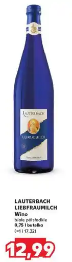 Kaufland Wino Lauterbach Liebfraumilch oferta