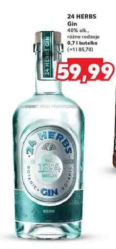 Kaufland Gin 24 Herbs Botanic oferta