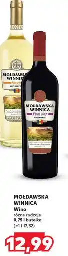 Kaufland Wino Mołdawska Winnica Muscat oferta