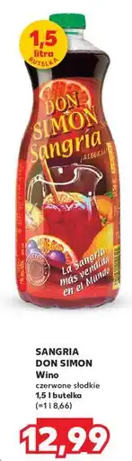 Kaufland Wino Don Simon Sangria oferta