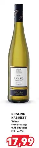 Kaufland Wino Riesling Bernkastel Kabinett oferta