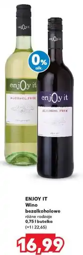 Kaufland Wino Enjoy It Chardonnay oferta