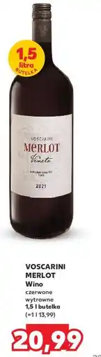 Kaufland Wino Voscarini Merlot oferta