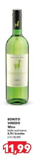 Kaufland Wino Bonito Vinedo Chardonnay oferta