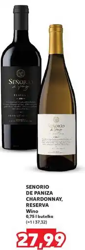 Kaufland Wino czerwone półsłodkie Senorio De Paniza oferta