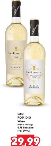 Kaufland Wino San Romidio Soave oferta