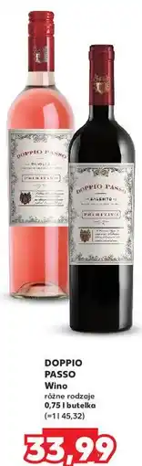 Kaufland Wino Doppio Passo Semi Dry oferta
