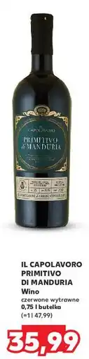 Kaufland Wino Il Capolavoro Primitivo Di Manduria oferta