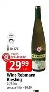E.Leclerc Wino Rebmann Riesling oferta
