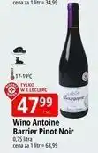 E.Leclerc Wino Antoine Barrier Pinot Noir oferta