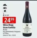 E.Leclerc Wino czerwone wytrawne Gran Familia Rioja oferta