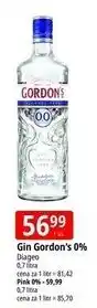 E.Leclerc Gin bezalkoholowy Gordon's 0.0% Pink oferta