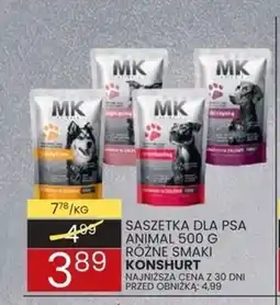 Wafelek Saszetka dla psa Konshurt oferta