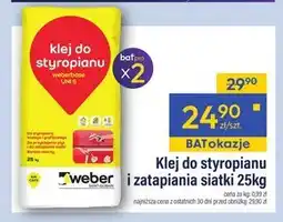 Bat Klej do styropianu Weber oferta