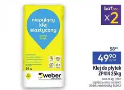 Bat Klej elastyczny do płytek Weber oferta