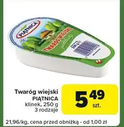 Carrefour Express Twaróg Piątnica oferta