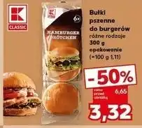 Kaufland Bułki pszenne hamburger K-Classic oferta