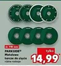 Kaufland Tarcze metalowe do cięcia 115mm Parkside oferta