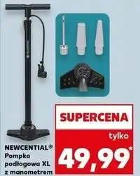 Kaufland Pompka stojąca z manometrem Newcential oferta