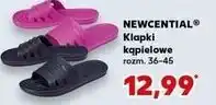 Kaufland Klapki kąpielowe 36-45 Newcential oferta