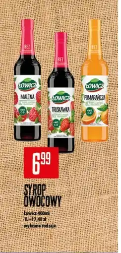 Społem Syrop owocowy Łowicz oferta