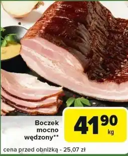 Carrefour Express Boczek wędzony oferta