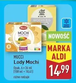 ALDI Lody mochi mango Mucci oferta