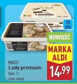 ALDI Lody waniliowe Mucci oferta