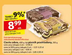 Auchan Ciasto zebra Lazur oferta
