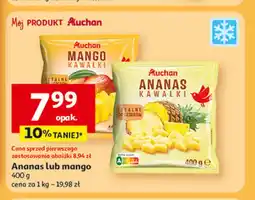 Auchan Ananas kawałki Auchan różnorodne (logo czerwone) oferta