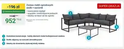 ERLI Zestaw mebli ogrodowych oferta