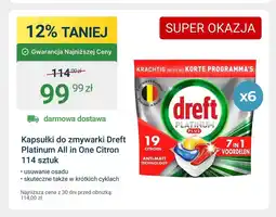 ERLI Kapsułki do zmywarki Platinum oferta