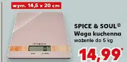 Kaufland Waga kuchenna lcd Spice&Soul oferta