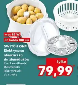 Kaufland Obieraczka do ziemniaków elektryczna 2w1 Switch On oferta