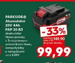 Kaufland Akumulator litowo-jonowy 20v 4ah Parkside oferta