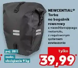 Kaufland Torba na bagażnik 20 l Newcential oferta