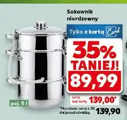 Kaufland Sokownik nierdzewny 5l oferta