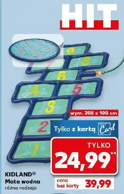 Kaufland Mata wodna 205 x 100 cm Kidland oferta