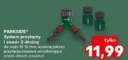 Kaufland System przyłaczy i zawór dwudrożny Parkside oferta