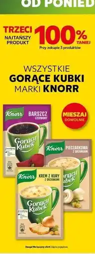 Kaufland Krem z kury grzankami Knorr Gorący Kubek oferta
