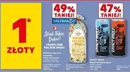 Kaufland Napój energetyczny bez cukru Crazywolf oferta