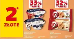 Kaufland Croissant z nadzieniem o smaku orzechów laskowych 7 Days oferta